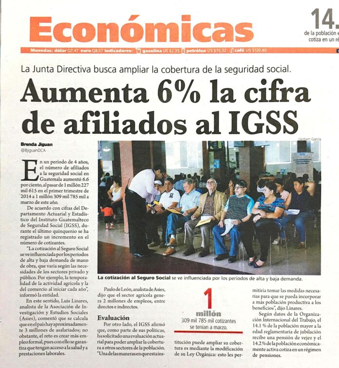 DCA-Diario-de-Centro-America-Aumenta-6-por-ciento-afiiliados-al-IGSS-2018