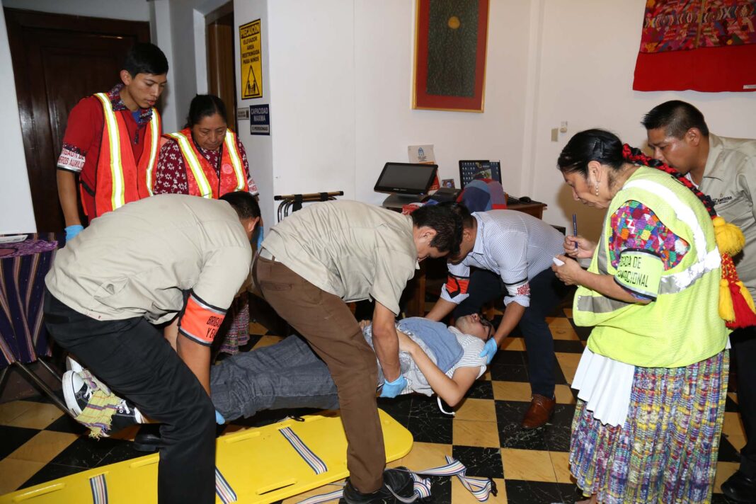 Simulacros de evacuacion IGSS 2018-2