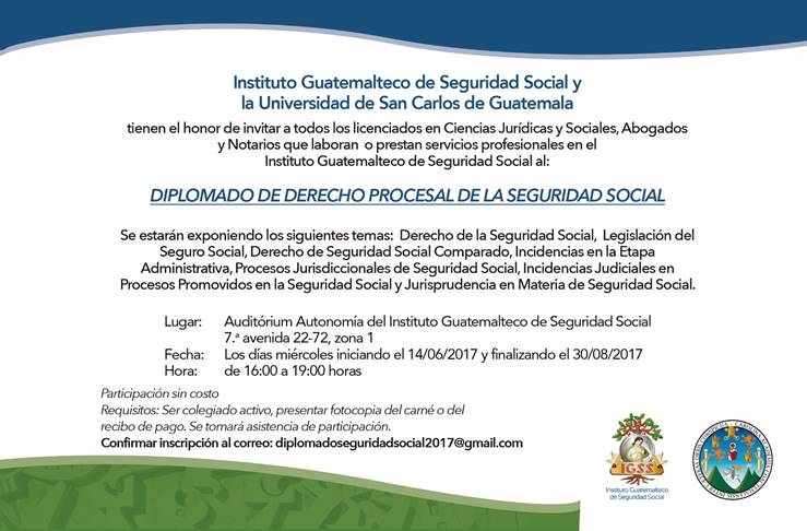 Diplomado-Seguridad-Social-IGSS-USAC-2017