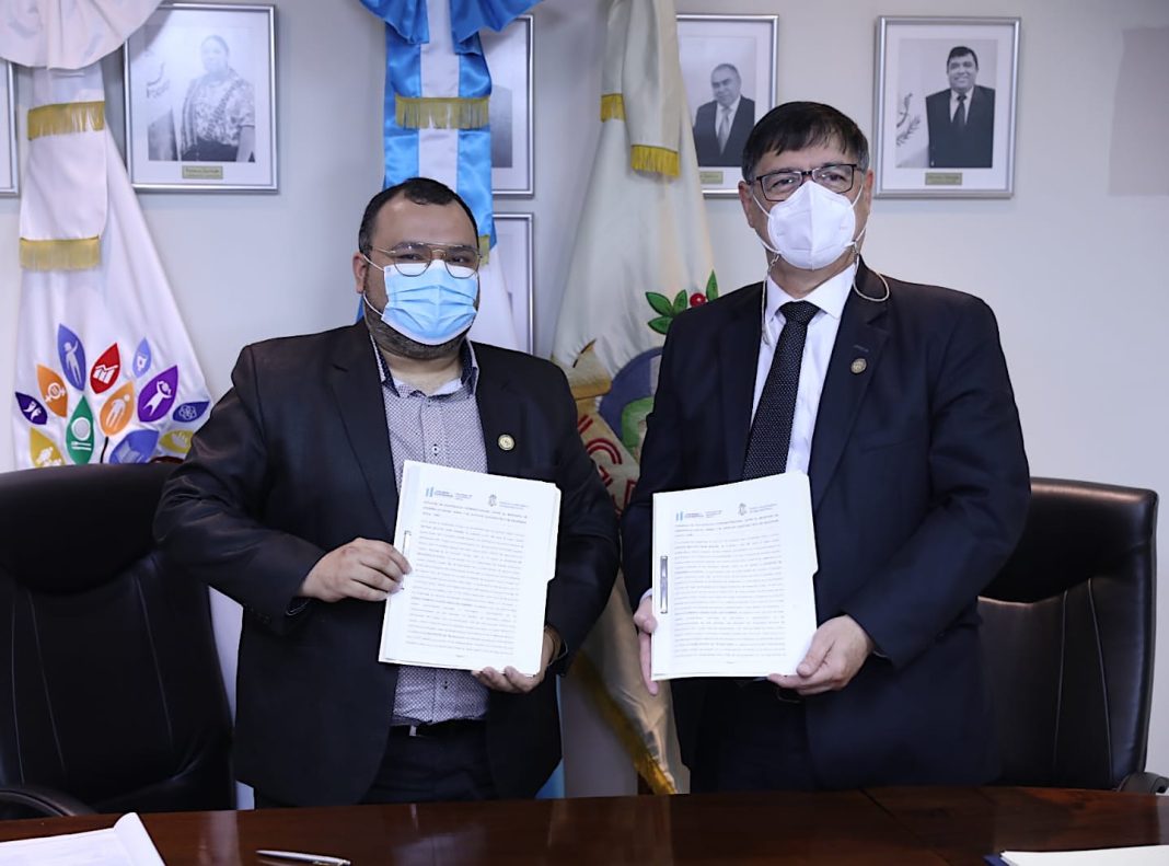 Firma de convenio IGSS MIDES 2022-2