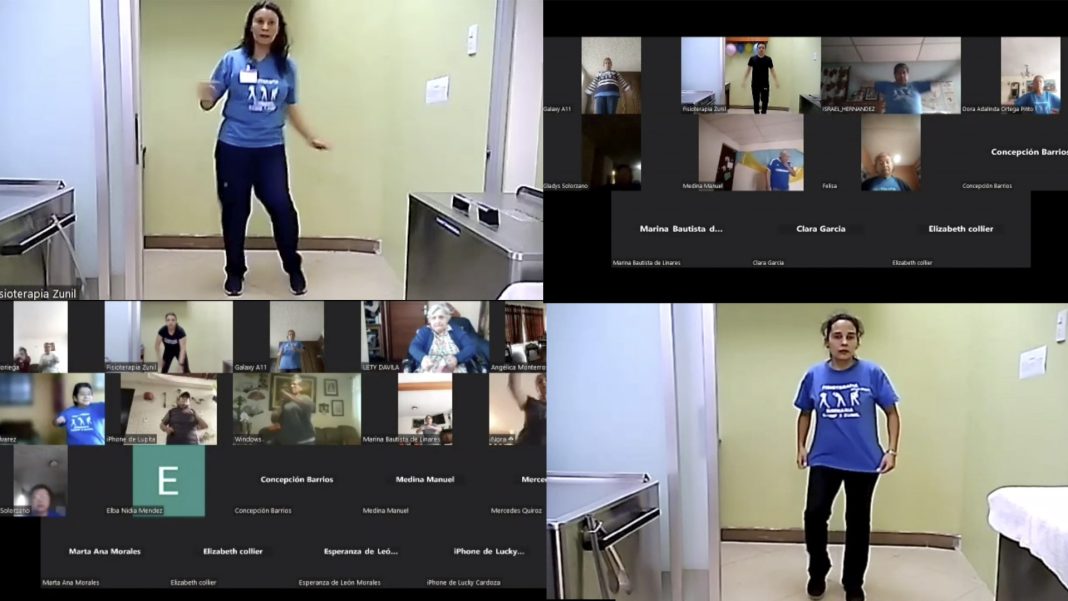 Pacientes de CAMIP 3 Zunil realizan gimnasia aerobica-11