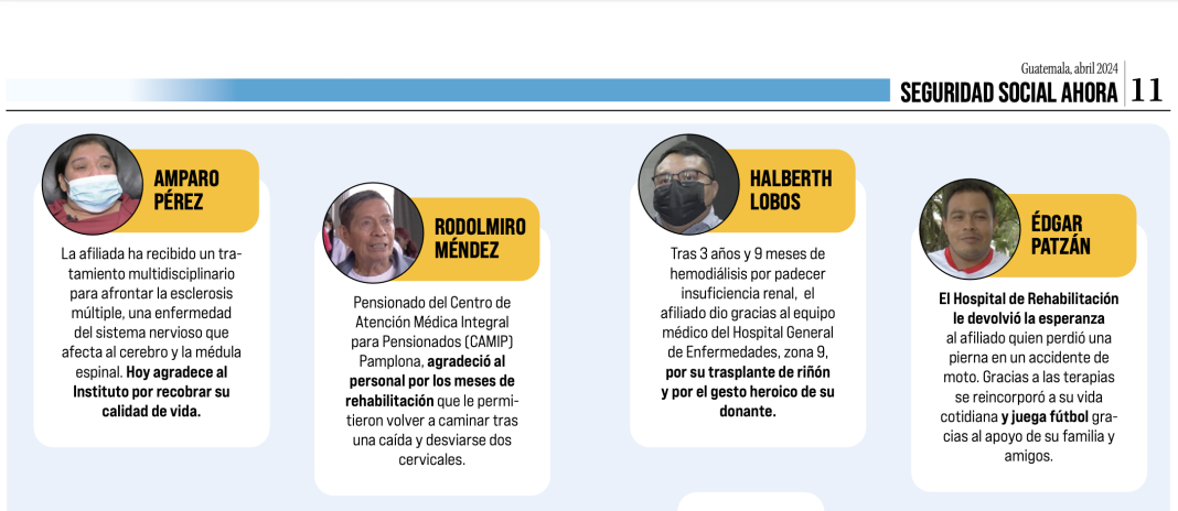 La voz de los asegurados IGSS