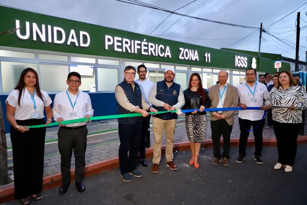 Inauguracion modernizacion periferica zona 11 igss-12