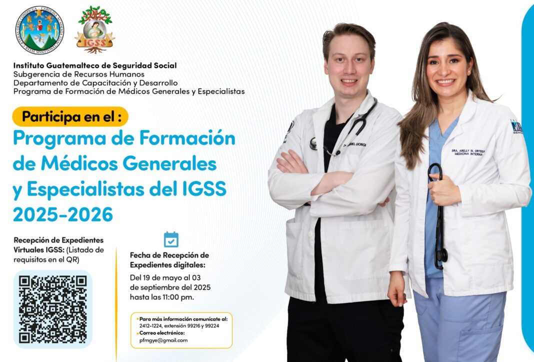 Convocatoria maestrias IGSS 2025