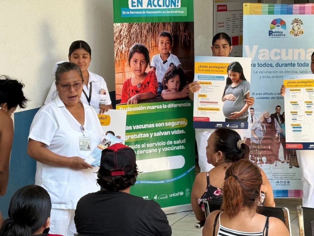 IGSS Hospital de Escuintla Semana de Vacunacion en las Americas 2025 0