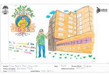 Niños muestran su creatividad y destreza en el dibujo