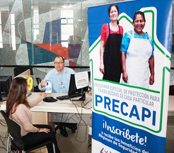 Inscripción de Trabajadoras PRECAPI - Instituto 