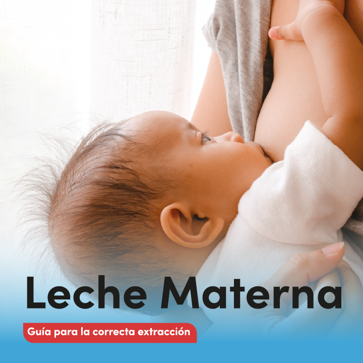 Portada del documento: Leche Materna, guía para la correcta extracción