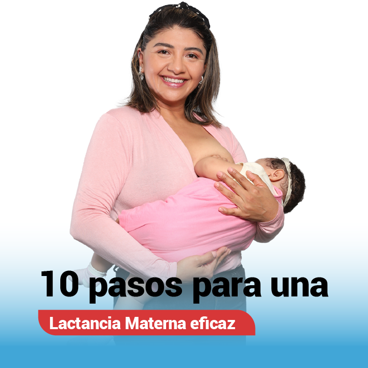 Portada del documento: 10 pasos para una Lactancia Materna Eficaz