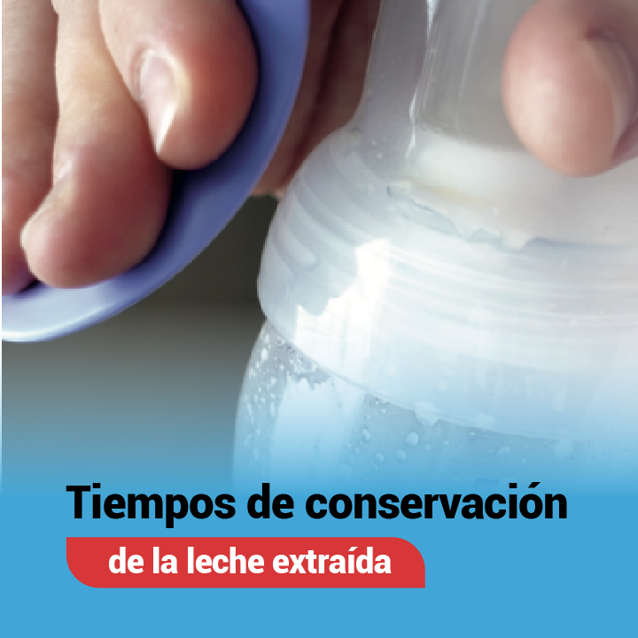 Portada del documento: Tiempos de conservación de la leche extraída