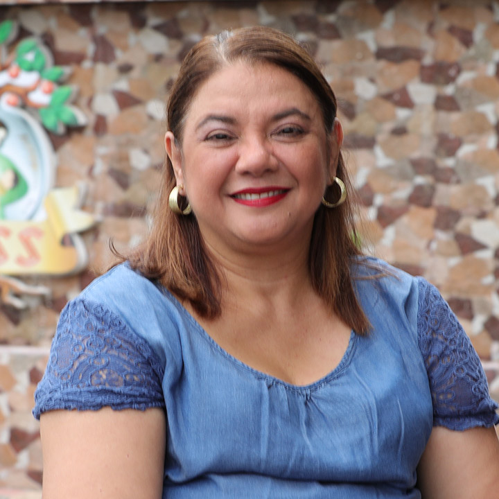 Beatriz Campos de Quiñónez, docente atendida en el Hospital de Mazatenango