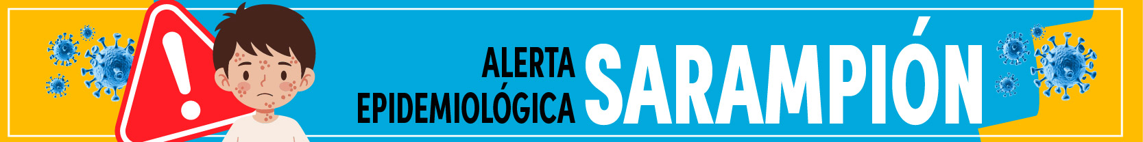 Alerta epidemiológica: Sarampión