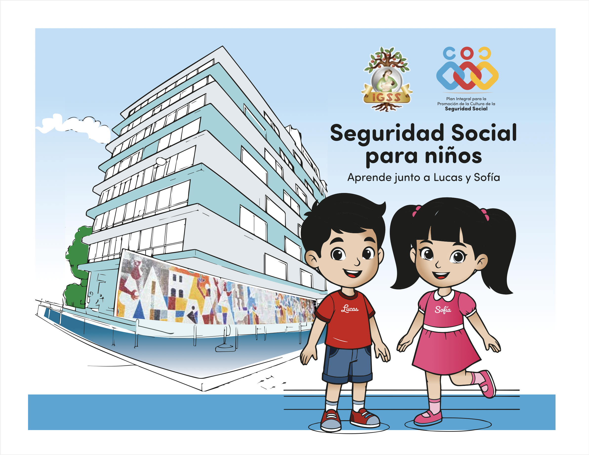 Portada del libro Seguridad Social para Niños IGSS