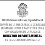 Convocatoria-IGSS-a-plaza-de-director-departamental-2017-banner