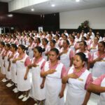 Se graduan integrantes promocion 67 de auxiliares de enfermeria del IGSS-7