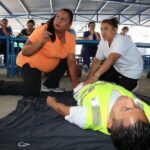 Inspectores del IGSS brindan acturalizacion en primeros auxilios 2018-10