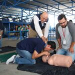 Inspectores del IGSS brindan acturalizacion en primeros auxilios 2018-6