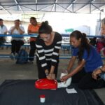 Inspectores del IGSS brindan acturalizacion en primeros auxilios 2018-9