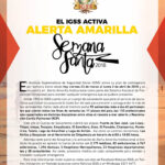 IGSS Activa Alerta Amarilla durante Semana Santa 2018