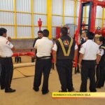 Bomberos Voluntarios de Quetzaltenango visitan Hospital General del IGSS Guatemala 2018-4