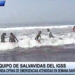 Noti7 Autoridades del IGSS brindan cifras de las emergencias atendidas durante Semana Santa 2018