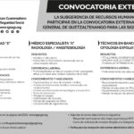 Convocatoria IGSS Plazas Hospital General de Quetzaltenango junio 2018