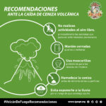 Recomendaciones ante la caida de ceniza volcanica IGSS