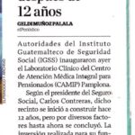 El Periodico Camip Pamplona tiene laboratorio 2018