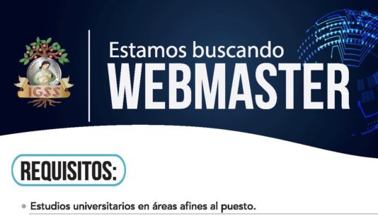 Estamos buscando Webmaster