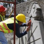 Restauracion mural la nacionalidad guatemalteca IGSS 2018-12