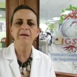 Licda Paula Castellanos jefe banco de sangre igss