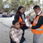 Simulacro de evacuacion centro educativo IGSS 2019-16