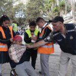 Simulacro de evacuacion centro educativo IGSS 2019-18