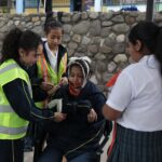 Simulacro de evacuacion centro educativo IGSS 2019-29