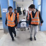 Simulacro de evacuacion centro educativo IGSS 2019-8
