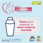 Afiche Semana Mundial de la Lactancia Materna 2020 IGSS-17
