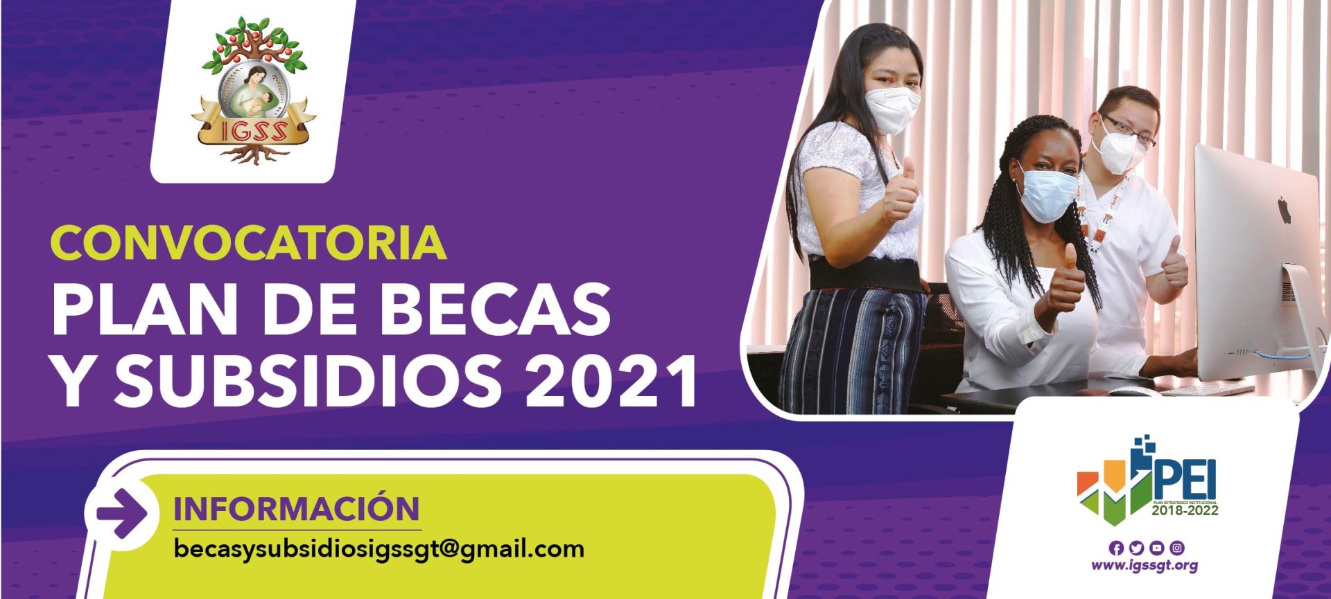 Convocatoria becas y subsidios 2021 para trabajadores del IGSS ...
