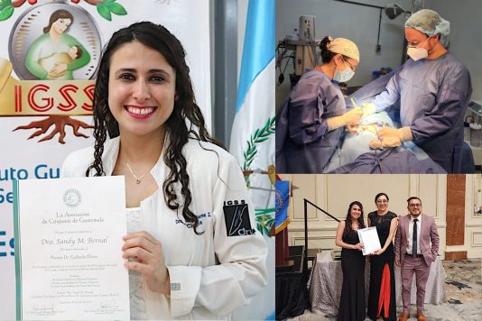 Especialistas del Hospital Departamental IGSS Escuintla obtienen reconocimiento en Congreso Nacional de Cirujanos