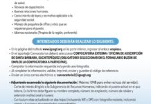 Convocatoria de la plaza: Promotor en Salud para Unidad de Santa Bárbara, Suchitepéquez