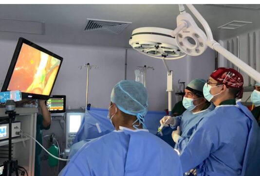 Se realiza primera cirugía guiada por fluorescencia en el Hospital Modular Zona Once