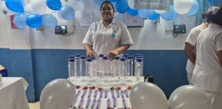 Personal del HGE participa en dinámicas para reforzar el lavado de manos