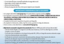 Convocatoria de la plaza: Odontólogo General para el Consultorio en Villa Nueva, Guatemala