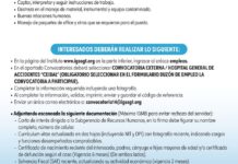 Convocatoria de la plaza: Ayudante de Enfermería para el Hospital General de Accidentes Ceibal, Ciudad de Guatemala