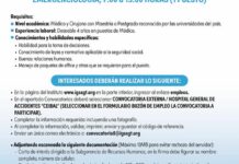 Convocatoria de plazas: Médicos Especialistas (Oftalmología, Cirugía General y Emergenciología) para el Hospital General de Accidentes Ceibal