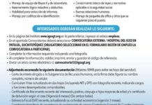 Convocatoria de la plaza: Técnico en Radiología para el Hospital en Patulul, Suchitepéquez