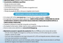 Convocatoria de la plaza: Médico General para el Consultorio en La Democracia, Escuintla