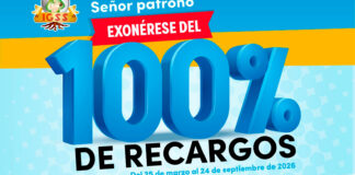 Exoneración del 100% de Recargos