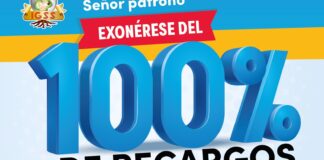 Exoneración del 100% de Recargos