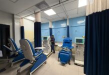 Se realizan las dos primeras hemodiálisis en el Hospital de Infectología