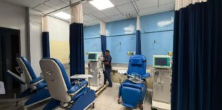 Se realizan las dos primeras hemodiálisis en el Hospital de Infectología